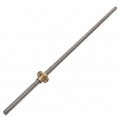 Lead Screw  8x500 mm & Brass Nu